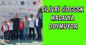SİOGGSK MADALYA DOYMUYOR