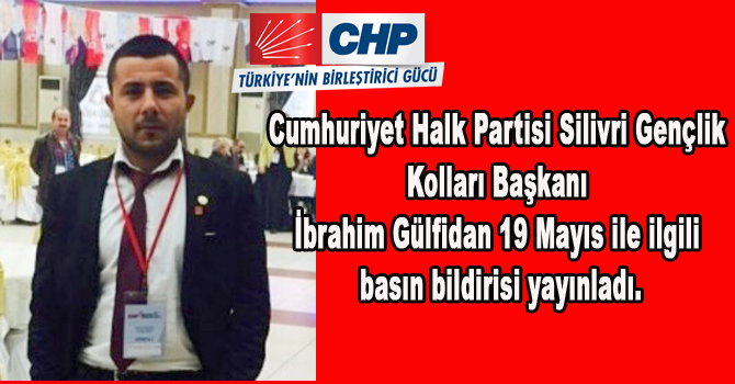 CHP GENÇLİK’İN 19 MAYIS AÇIKLAMASI