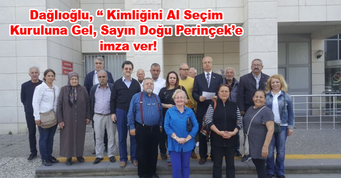 Vatan Partisi Silivri İlçe Sekreteri İlker Dağlıoğlu vatandaşları göreve davet etti