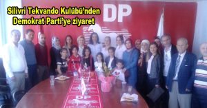 Silivri Tekvando Kulübünden DP’ye ziyaret