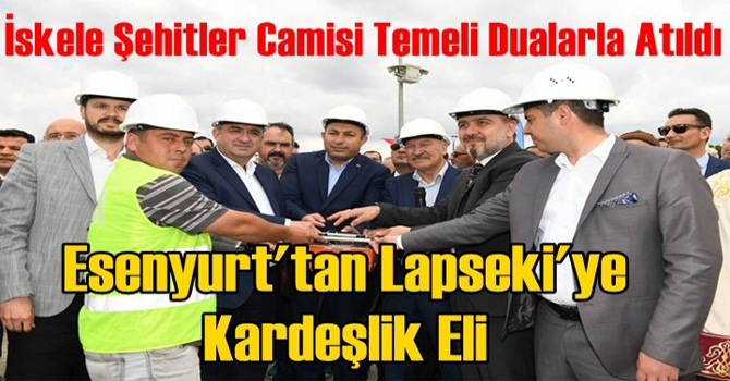 Esenyurt’tan Lapseki’ye Kardeşlik Eli