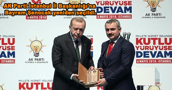 AK Parti İstanbul İl Başkanlığı’na Şenocak yeniden seçildi