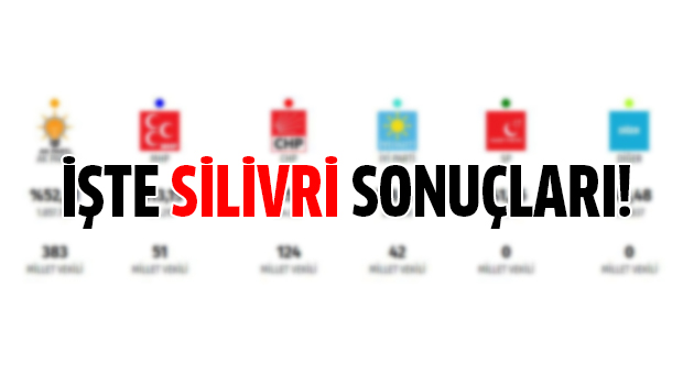 Silivri seçim sonuçları