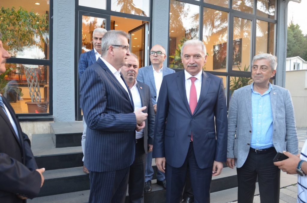 İ.B.B. Başkanı Uysal’dan Başkana Ziyaret