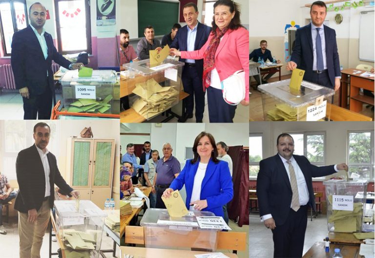 Silivri’de siyasiler nerede oy kullandılar ?