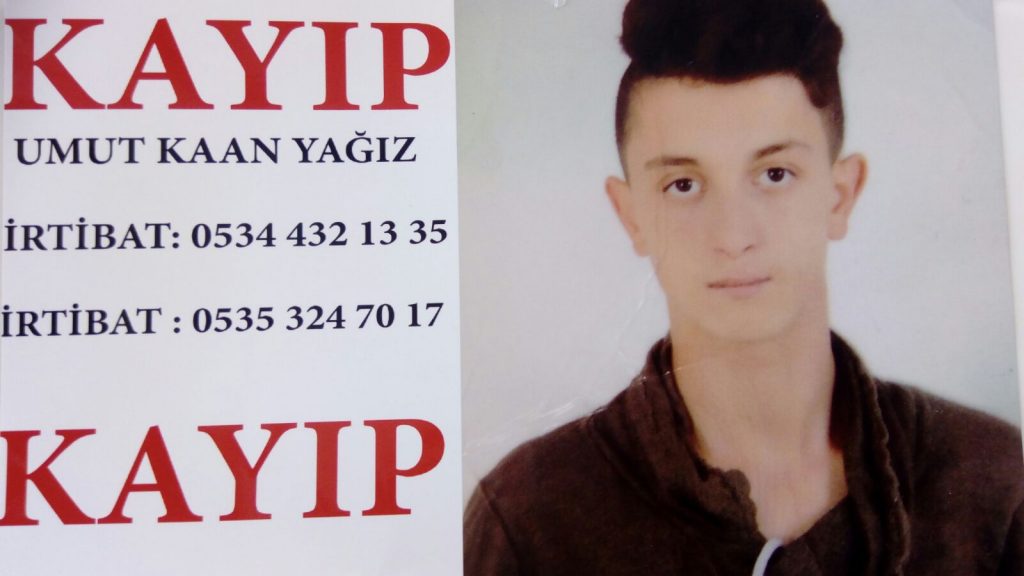 18 yaşında Umut Kaan Yağız 2 günden beri kayıp