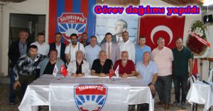 Silivrispor’da görev dağılımı tamam