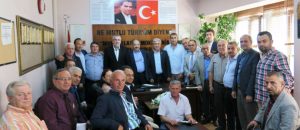 Kara Muhtarlar Derneği’ni ziyaret etti