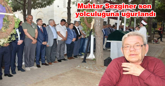 Sezginer son yolculuğuna uğurlandı