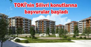 TOKİ’nin Silivri konutlarına başvurular başladı
