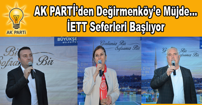 AK PARTİ’DEN DEĞİRMENKÖY’E BİR MÜJDE DAHA