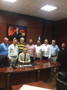 Silivrispor’dan Kaymakam Partal’a ziyaret