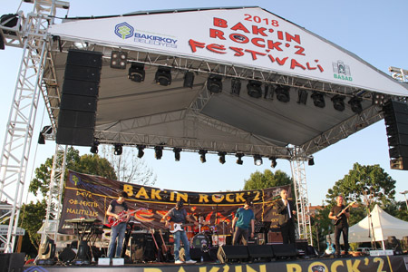 Bakırköy’de Rock Fırtınası Esti