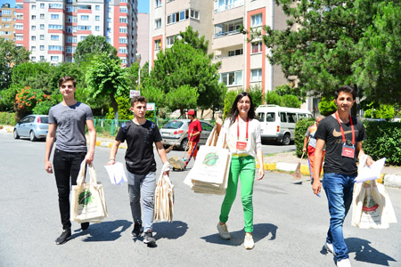 Beylikdüzü halkı çevre koruma konusunda bilinçlendiriliyor