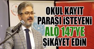 İSTANBUL İL MİLLİ EĞİTİM MÜDÜRÜ YELKENCİ, VELİLERİ UYARDI..