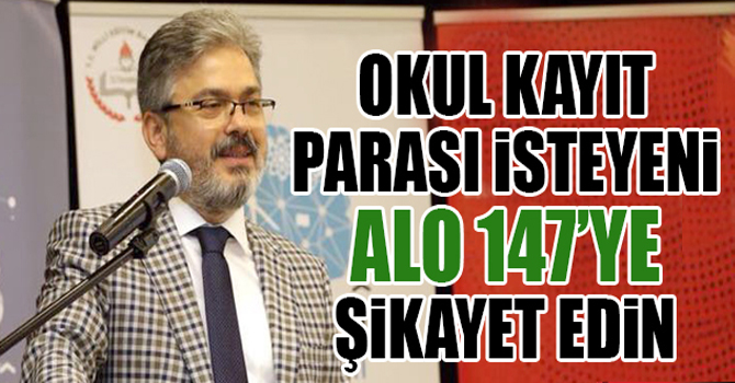 İSTANBUL İL MİLLİ EĞİTİM MÜDÜRÜ YELKENCİ, VELİLERİ UYARDI..