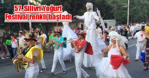 Silivri Yoğurt festivali başladı
