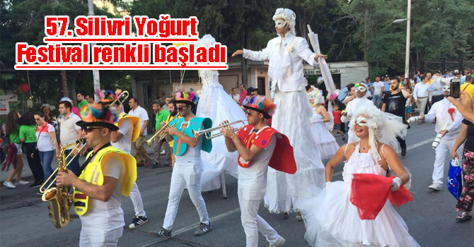 Silivri Yoğurt festivali başladı