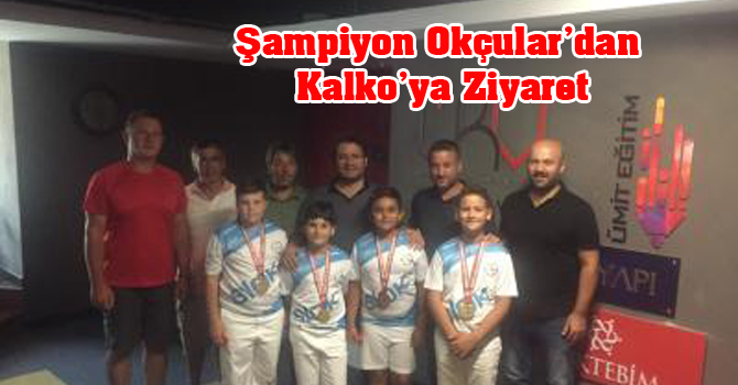 Şampiyon Okçular’dan Kalko’ya Ziyaret