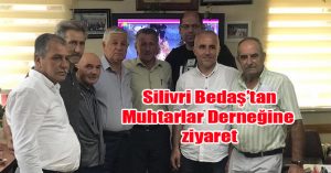 Bedaş Müdüründen Muhtarlar Derneğine ziyaret