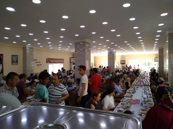 12 GÜN BOYUNCA ORUÇ YEMEĞİ VERİLECEK