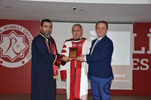 IŞIKLAR RUMELİ ÜNİVERSİTESİ EĞİTİM YILI AÇILIŞINA KATILDI