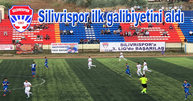 Silivrispor ilk 3 puanını aldı