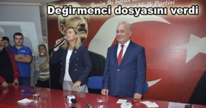 Değirmenci Resmi Başvuru Dosyasını verdi