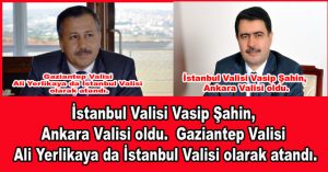 İstanbul Valisi değişti