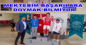 MEKTEBİM BAŞARILARA DOYMAK BİLMİYOR