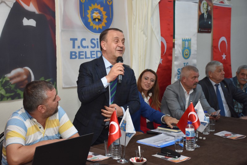 IŞIKLAR VE EKİBİ BÜYÜKÇAVUŞLU’DA İMAR AFFINI ANLATTI