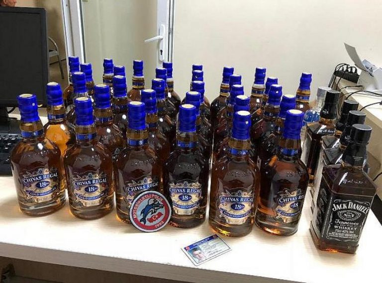 Silivri’de Kaçak Viski operasyonu