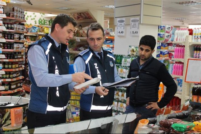 ZABITA MÜDÜRLÜĞÜ’NDEN ETİKET VE FİYAT DENETİMİ