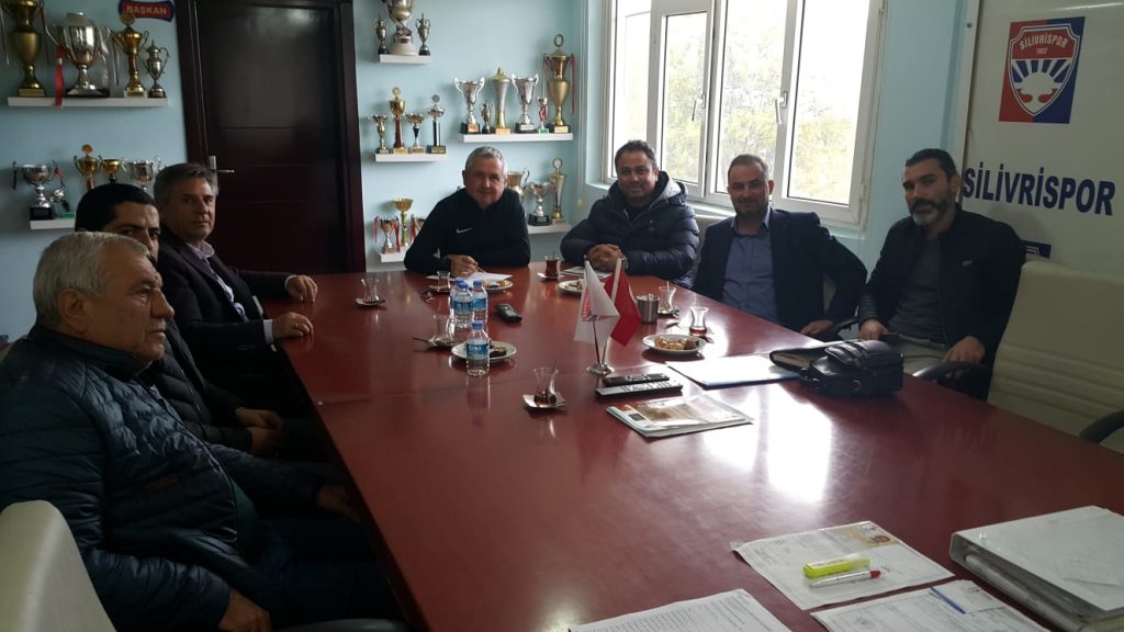 AK PARTİ SİLİVRİ İLÇE SPOR KOMİSYONU KULÜPLERİ ZİYARET ETTİ