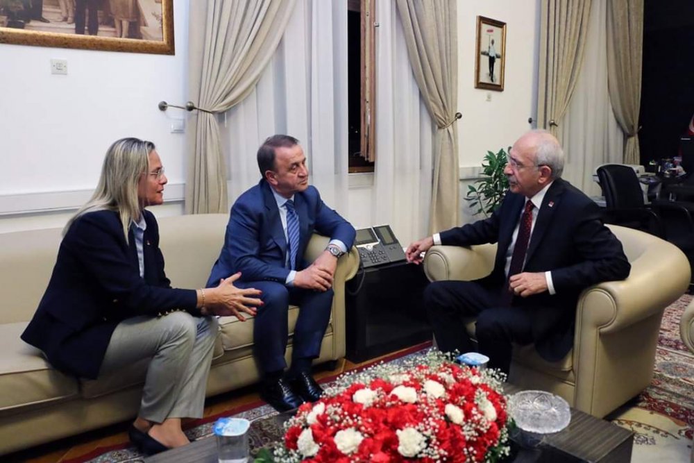 Işıklar, Kılıçdaroğlu ile bir araya geldi