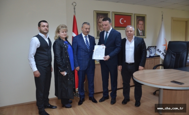 Hasan Güner’ de  AK Parti’den aday adayı oldu