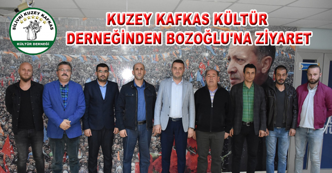 KUZEY KAFKAS KÜLTÜR DERNEĞİNDEN BOZOĞLU’NA ZİYARET