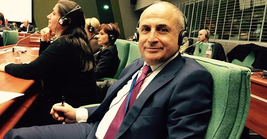 AKGÜN 35. GENEL KURUL’A KATILMAK İÇİN STRAZBURG’A GİDİYOR