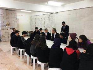 Ali Partal’dan Silivri Atatürk Anadolu Lisesi Ziyareti