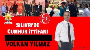 Silivri’de ittifak adayı Volkan Yılmaz oldu