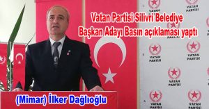 VATAN PARTİSİ BELEDİYE BAŞKAN ADAYININ BASIN AÇIKLAMASI