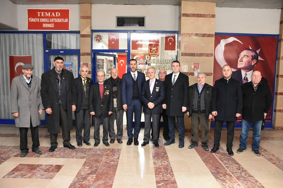 Cumhur İttifakı Adayı Yılmaz’dan Gaziler Derneğine ziyaret