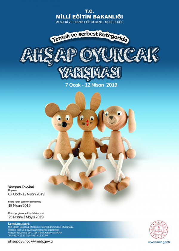 Ahşap Oyuncak Yarışması çok yakında başlıyor
