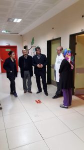 Silivri Devlet Hastanesi Çocuk Polikliniğini duvarlarını resimlerle donatıldı