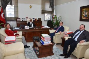IŞIKLAR ADALET KOMİSYONU BAŞKANINI ZİYARET ETTİ
