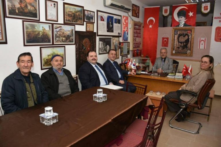 Işıklar, Silivri Muharip Gaziler  Derneğini ziyaret etti