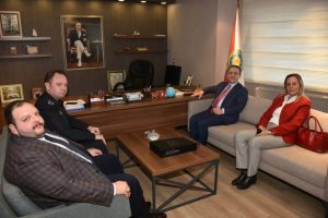 IŞIKLAR’DAN EMNİYET MÜDÜRÜ ERTÜRK’E ZİYARET