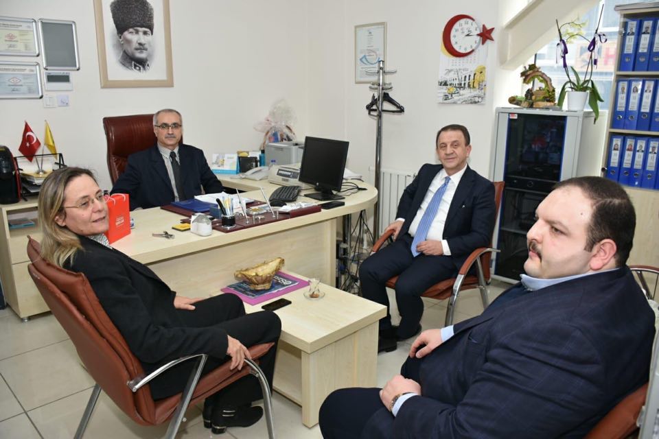 Işıklar, PTT Silivri Müdürlüğünü Ziyaret Etti