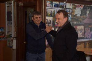 Işıklar sahil esnafına hayırlı işler diledi