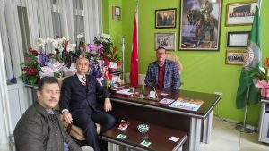 Dağlıoğlu’ndan, Silivri Ziraat Odasına ziyaret